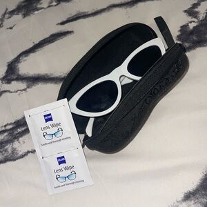 White Cat Eye Sunglasses
